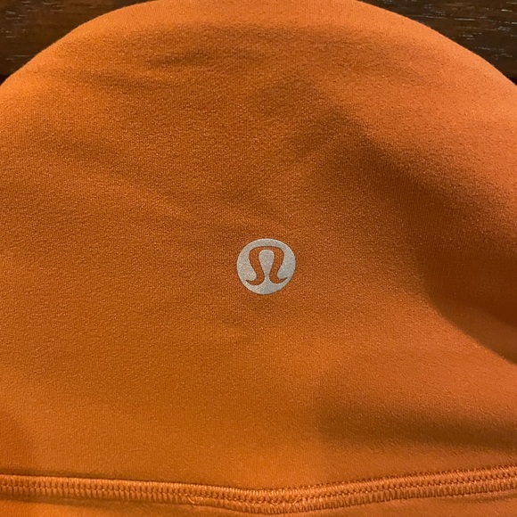 LULULEMON GROOVE NULU SUPER-HIGH-RISE FLARED PANTS PUMPKIN TALL SIZE 14 - Picture 3 of 6